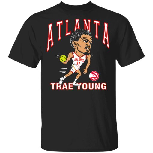 Atlanta Trae Young Hawks Caricature T-Shirts, Hoodies, Sweater 1