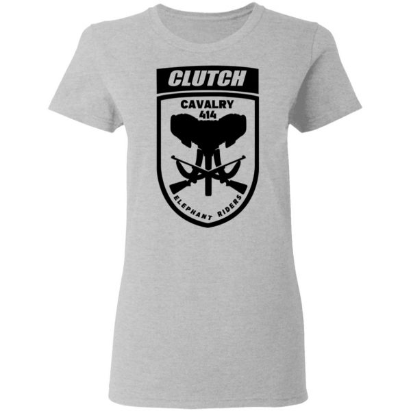 clutch elephant riders t shirt