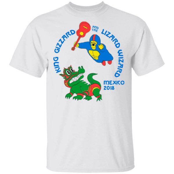 King Gizzard And The Lizard Wizard Mexico 2018 T-Shirts, Hoodies, Sweater 2