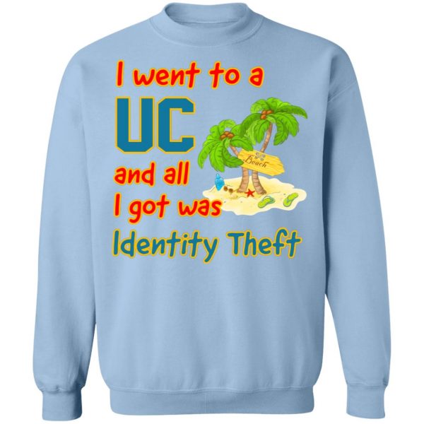 I Went To A UC And All I Got Was Identity Theft T-Shirts, Hoodies, Sweater 12