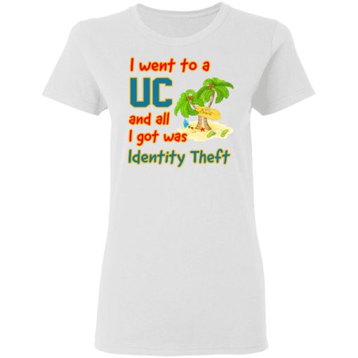 I Went To A UC And All I Got Was Identity Theft T-Shirts, Hoodies, Sweater - Image 5