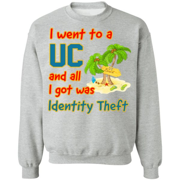 I Went To A UC And All I Got Was Identity Theft T-Shirts, Hoodies, Sweater 10