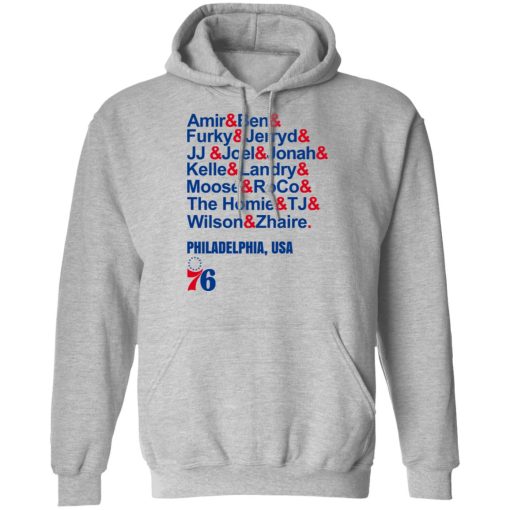 Amir & Ben & Furky & Jerryd Philadelphia USA 76 T-Shirts, Hoodies, Sweater 7