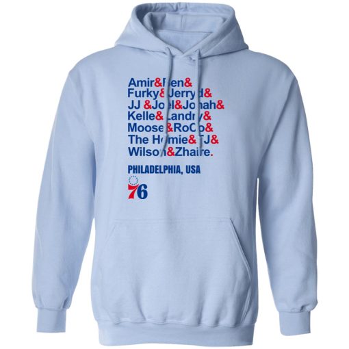 Amir & Ben & Furky & Jerryd Philadelphia USA 76 T-Shirts, Hoodies, Sweater 9