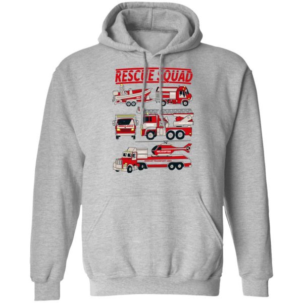 Fire Truck Rescue Squad T-Shirts, Hoodies, Sweater 7