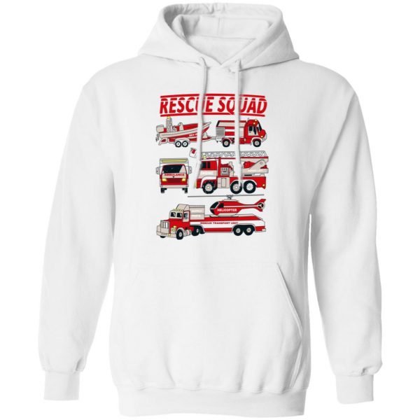 Fire Truck Rescue Squad T-Shirts, Hoodies, Sweater 8