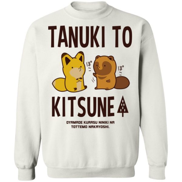 Tanuki To Kitsune T-Shirts, Hoodies, Sweater Anime 13