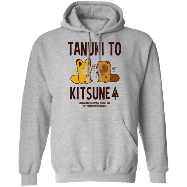 Tanuki To Kitsune T-Shirts, Hoodies, Sweater Anime 9
