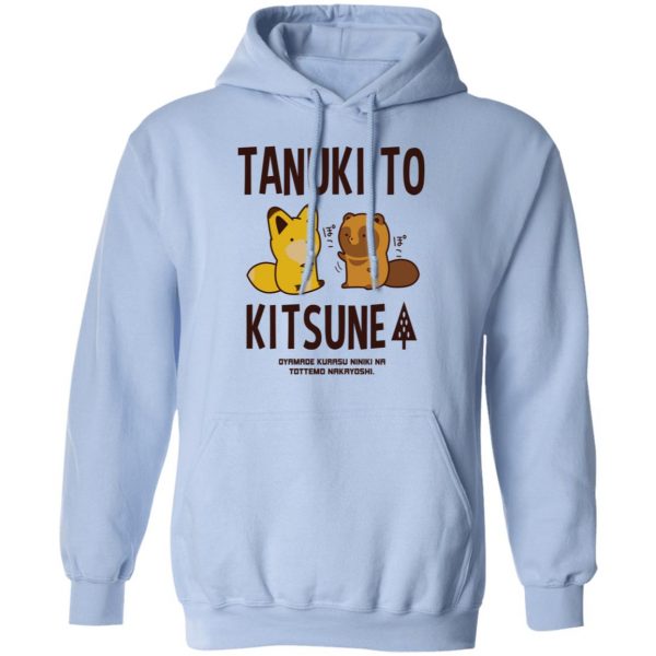 Tanuki To Kitsune T-Shirts, Hoodies, Sweater Anime 11