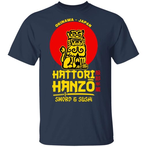 Hattori Hanzo Sword & Sushi Okinawa Japan T-Shirts, Hoodies, Sweater - Image 3