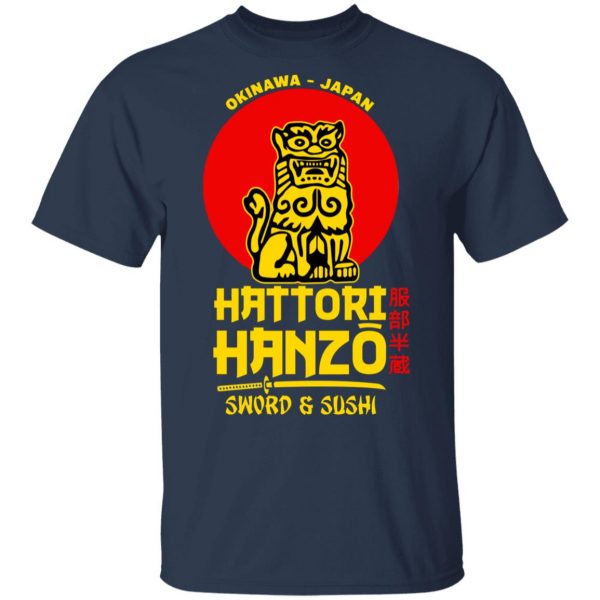 Hattori Hanzo Sword & Sushi Okinawa Japan T-Shirts, Hoodies, Sweater 3