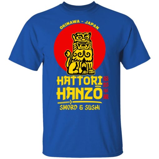 Hattori Hanzo Sword & Sushi Okinawa Japan T-Shirts, Hoodies, Sweater - Image 4