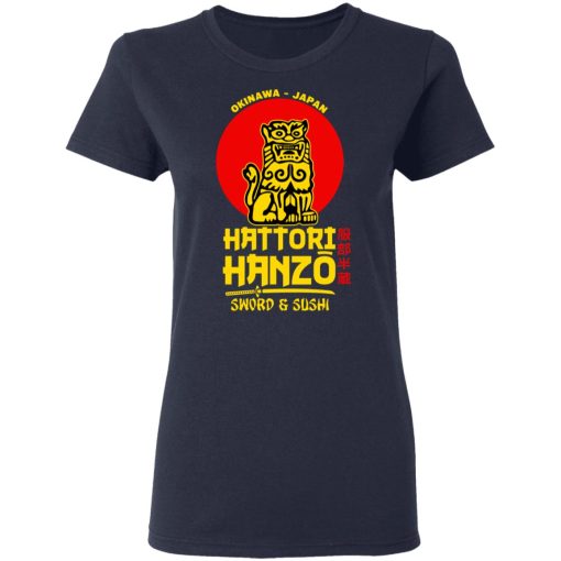 Hattori Hanzo Sword & Sushi Okinawa Japan T-Shirts, Hoodies, Sweater - Image 6