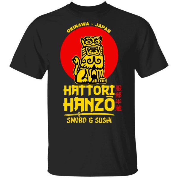 Hattori Hanzo Sword & Sushi Okinawa Japan T-Shirts, Hoodies, Sweater 1