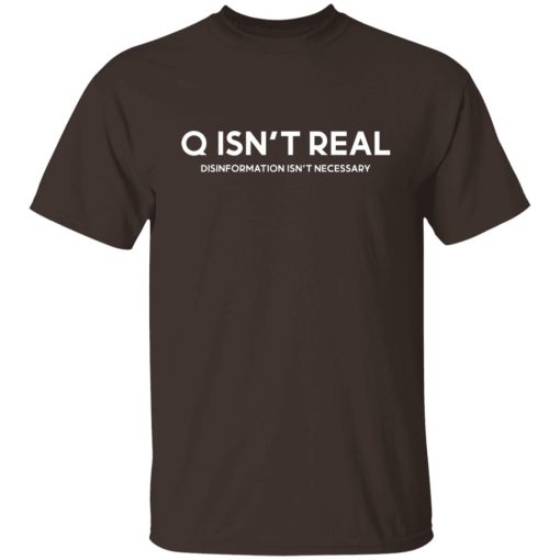 Q Isn't Real Disinformation Isn't Necessary T-Shirts, Hoodies, Sweatshirt 2