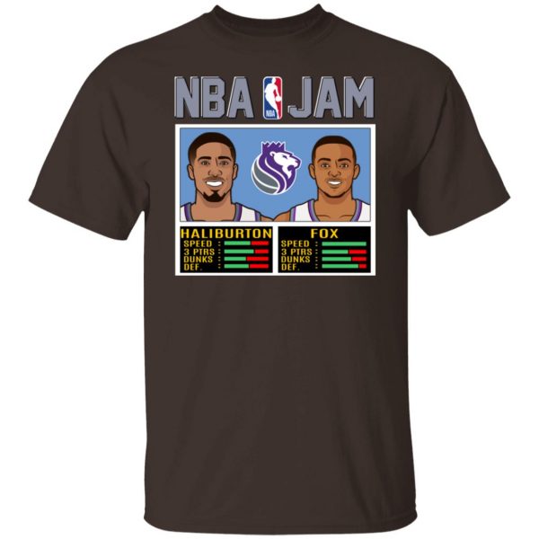 NBA Jam New Kings Haliburton Fox T-Shirts, Hoodies, Sweatshirt 2
