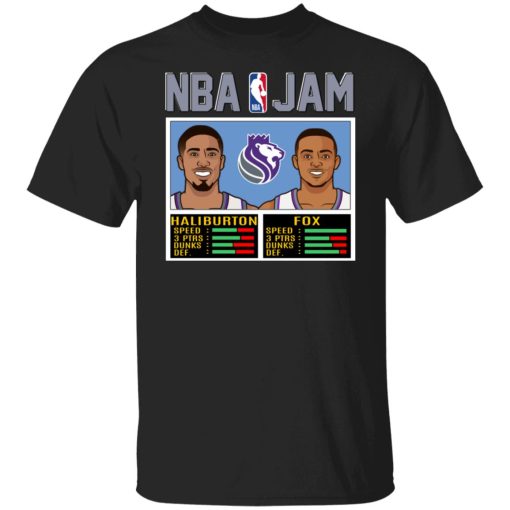 NBA Jam New Kings Haliburton Fox T-Shirts, Hoodies, Sweatshirt 1