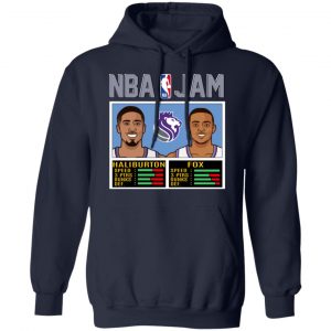 NBA Jam New Kings Haliburton Fox T-Shirts, Hoodies, Sweatshirt 7