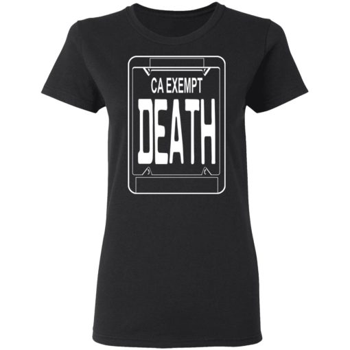 Government Plates By Death Grips Ca Exempt Death T-Shirts, Hoodies, Sweatshirt 2