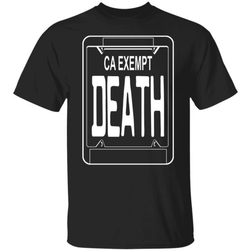 Government Plates By Death Grips Ca Exempt Death T-Shirts, Hoodies, Sweatshirt 1