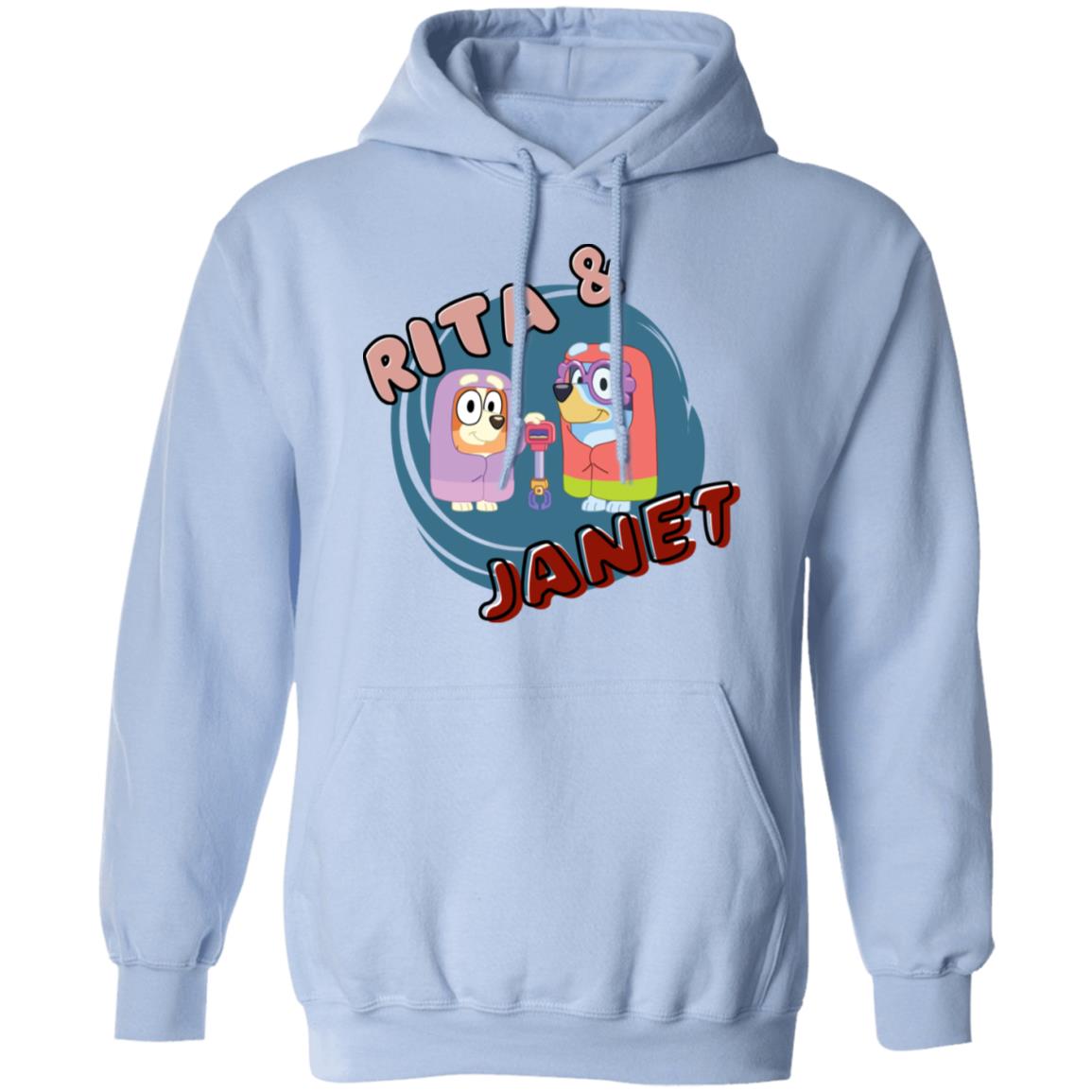 Bluey Birthday Janet Rita Funny Birthday Boy & Girl Unisex Tee