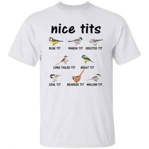Nice Tits Blue Tit Marsh Tit Crested It Long Tailed It Great It T-Shirts, Hoodies, Sweater 5