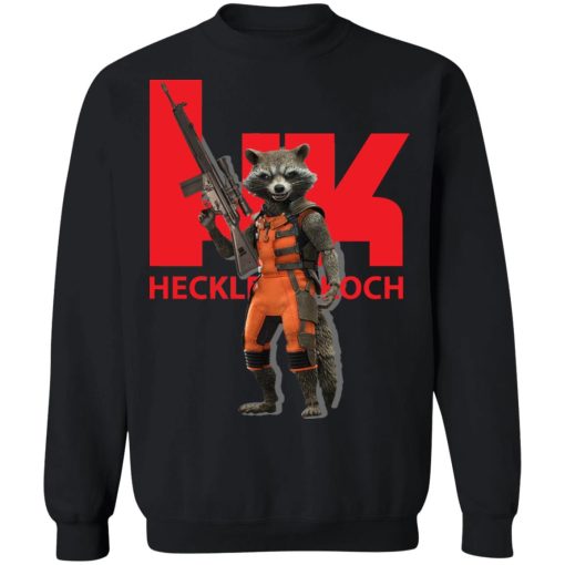 Rocket Raccoon HK Heckler and Koch T-Shirts, Hoodies, Sweater 4