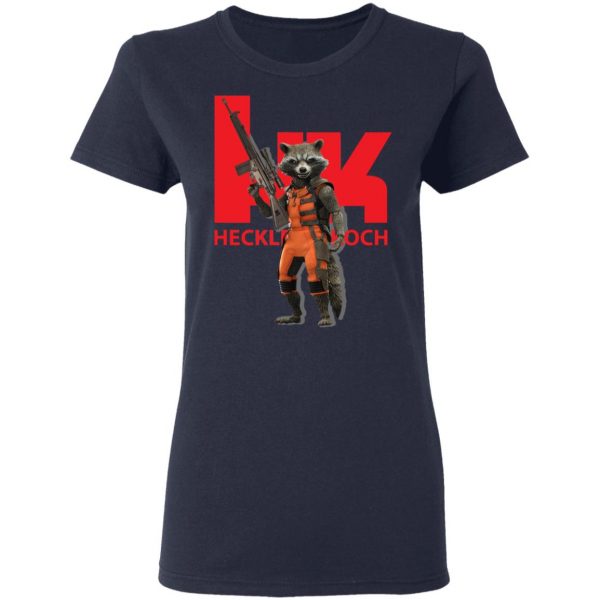 Rocket Raccoon HK Heckler and Koch T-Shirts, Hoodies, Sweater Apparel 8