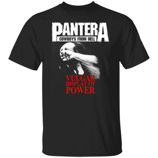 Pantera Cowboys From Hell Vulgar Display Of Power T-Shirts, Hoodies, Sweater - Image 3