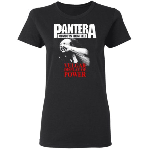 Pantera Cowboys From Hell Vulgar Display Of Power T-Shirts, Hoodies, Sweater - Image 5