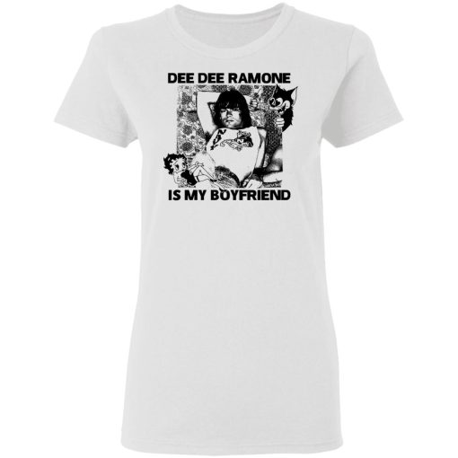 Dee Dee Ramone Is My Boyfriend T-Shirts, Hoodies, Sweater - Image 2