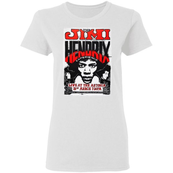 The Jimi Hendrix Experience Live At The Astoria 31st March T-Shirts, Hoodies, Sweater 5
