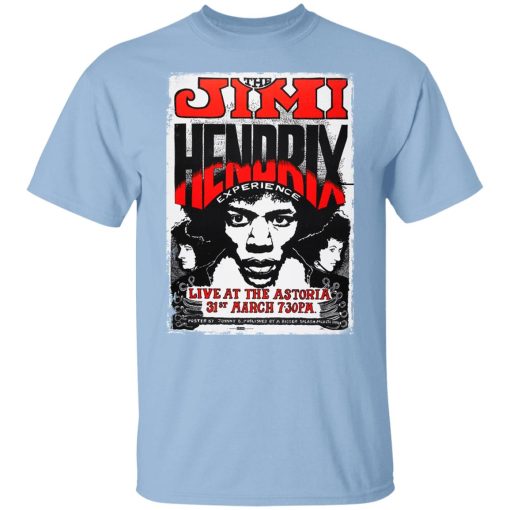 The Jimi Hendrix Experience Live At The Astoria 31st March T-Shirts, Hoodies, Sweater 1