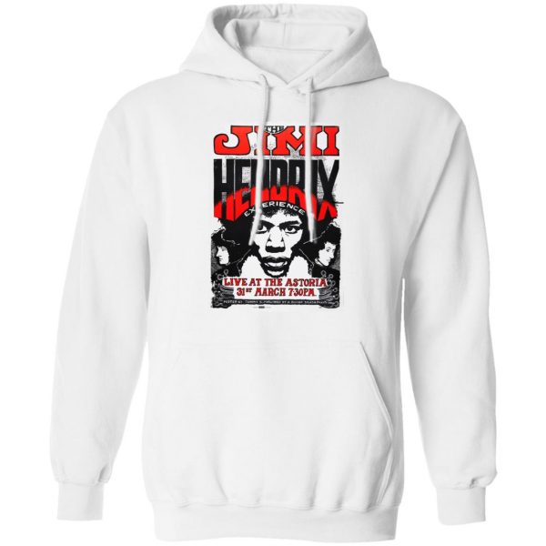 The Jimi Hendrix Experience Live At The Astoria 31st March T-Shirts, Hoodies, Sweater 8