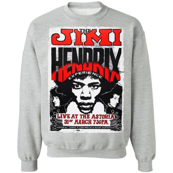 The Jimi Hendrix Experience Live At The Astoria 31st March T-Shirts, Hoodies, Sweater 10