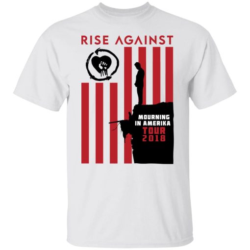 Rise Against Mourning In America Tour 2018 T-Shirts, Hoodies, Sweater - Image 2