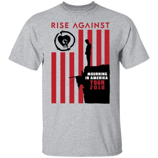 Rise Against Mourning In America Tour 2018 T-Shirts, Hoodies, Sweater - Image 3