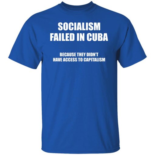 Socialism Failed in Cuba Because They Don't Have Access To Capitalism T-Shirts, Hoodies, Sweater 4