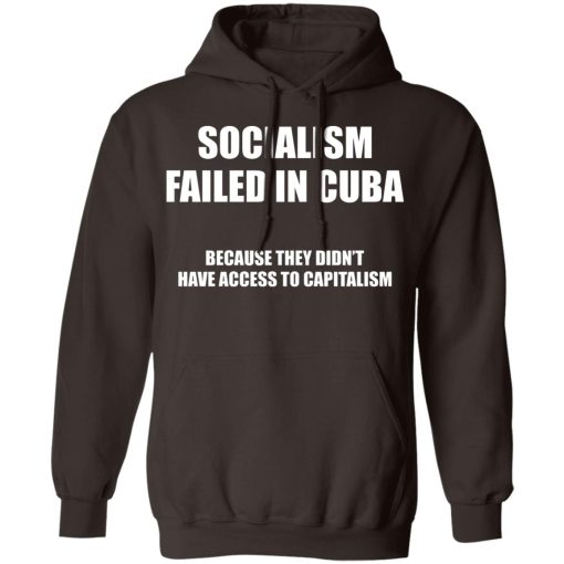 Socialism Failed in Cuba Because They Don't Have Access To Capitalism T-Shirts, Hoodies, Sweater - Image 9