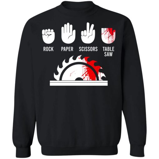 Rock Paper Scissors Table Saw T-Shirts, Hoodies, Sweater 11