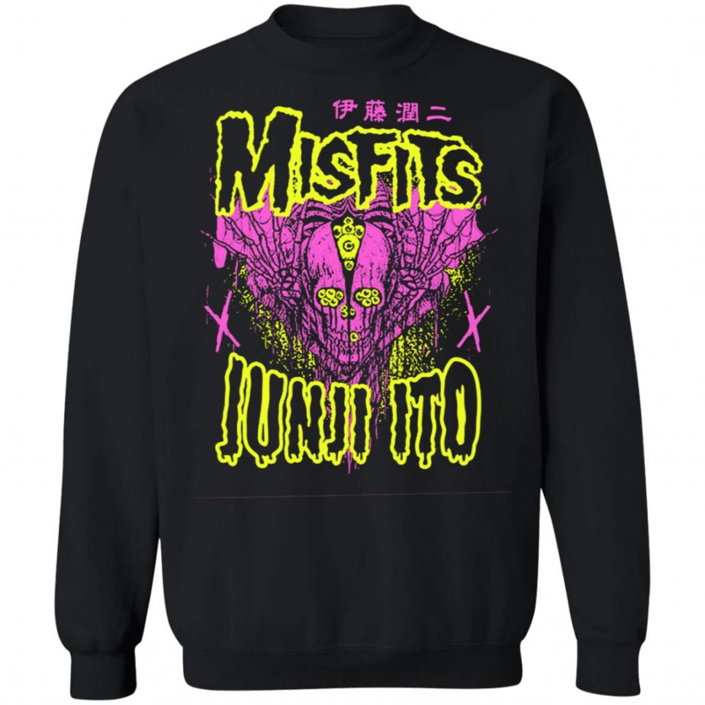 Misfits X Junji Ito Skull T-Shirts, Hoodies, Sweater | El Real Tex-Mex