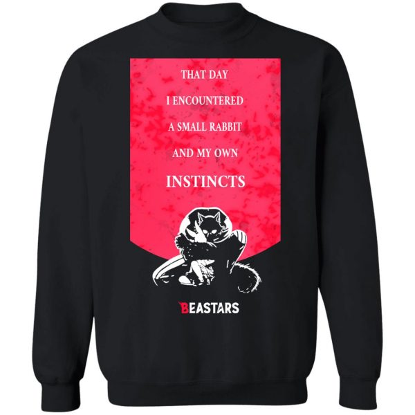 That Day I Encountered A Small Rabbit And My Own Instincts Beastars Instincts Legoshi & Haru T-Shirts, Hoodies, Sweater Anime 13
