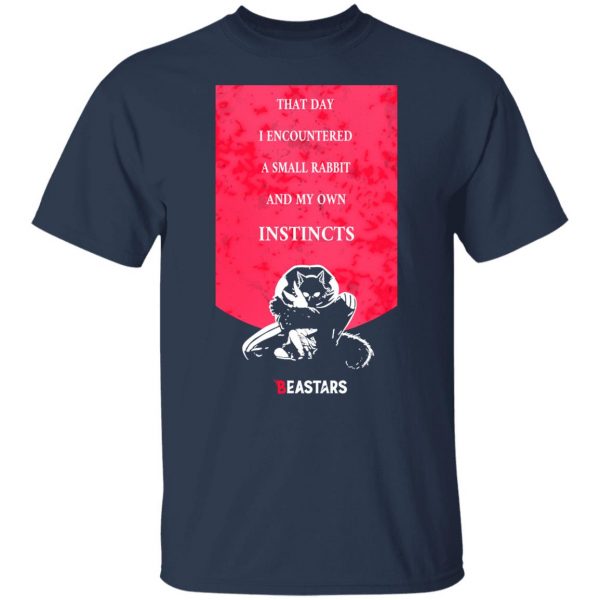That Day I Encountered A Small Rabbit And My Own Instincts Beastars Instincts Legoshi & Haru T-Shirts, Hoodies, Sweater Anime 5