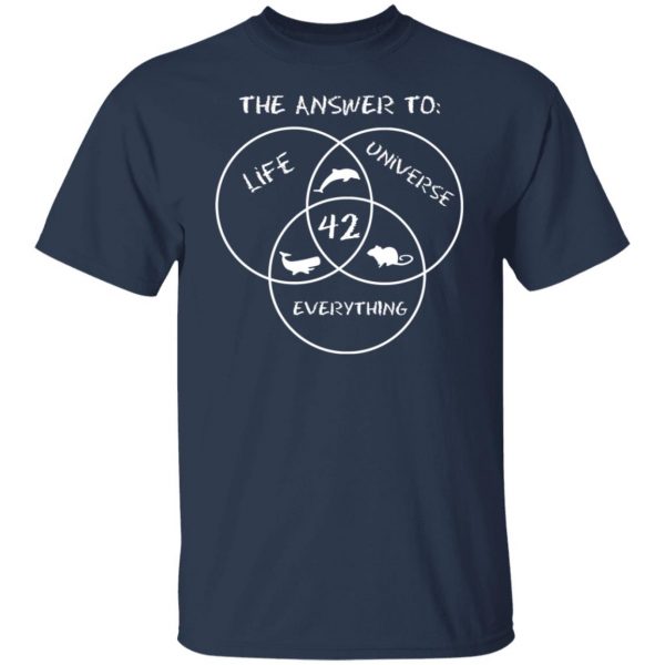 42 The Answer To Life Universe Everything T-Shirts, Hoodies, Sweater 3
