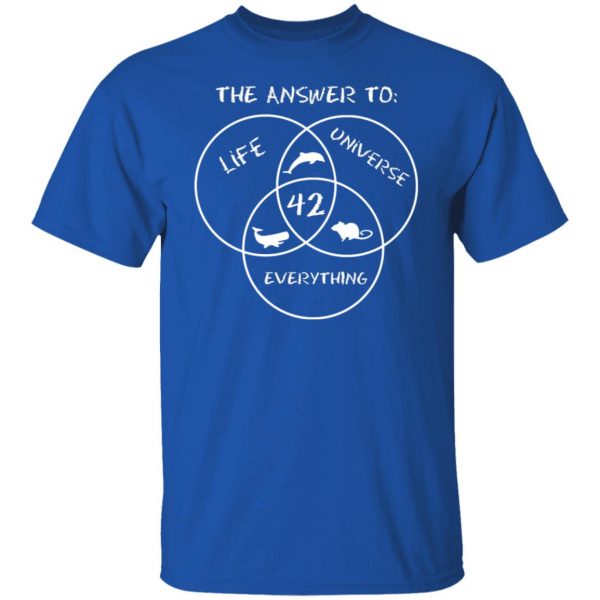42 The Answer To Life Universe Everything T-Shirts, Hoodies, Sweater 4