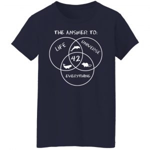 42 The Answer To Life Universe Everything T-Shirts, Hoodies, Sweater 17