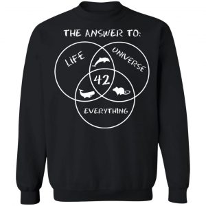 42 The Answer To Life Universe Everything T-Shirts, Hoodies, Sweater 22