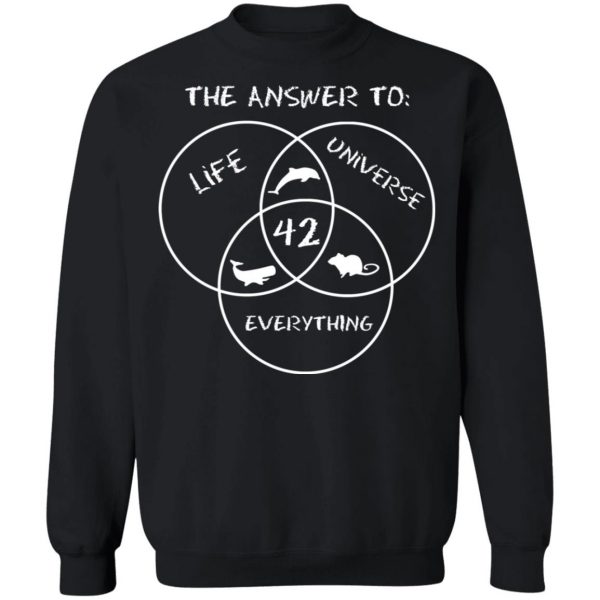 42 The Answer To Life Universe Everything T-Shirts, Hoodies, Sweater 11
