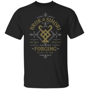 God Of War Brok & Sindri Forging T-Shirts, Hoodies, Sweater Gaming