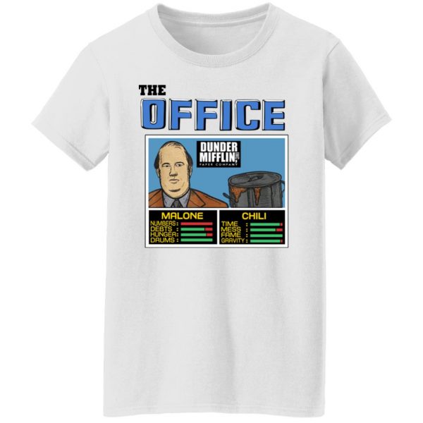 Dunder Mifflin The Office Malone Chili T-Shirts, Hoodies, Sweater 2